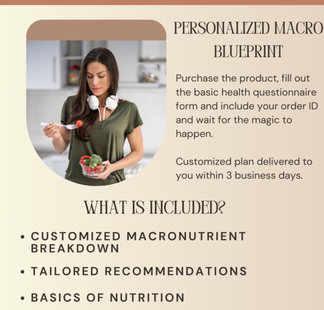 Personalized Macro Blueprint