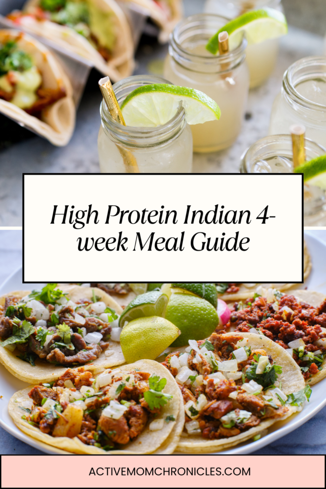 High Protein Indian 4-week Meal Guide