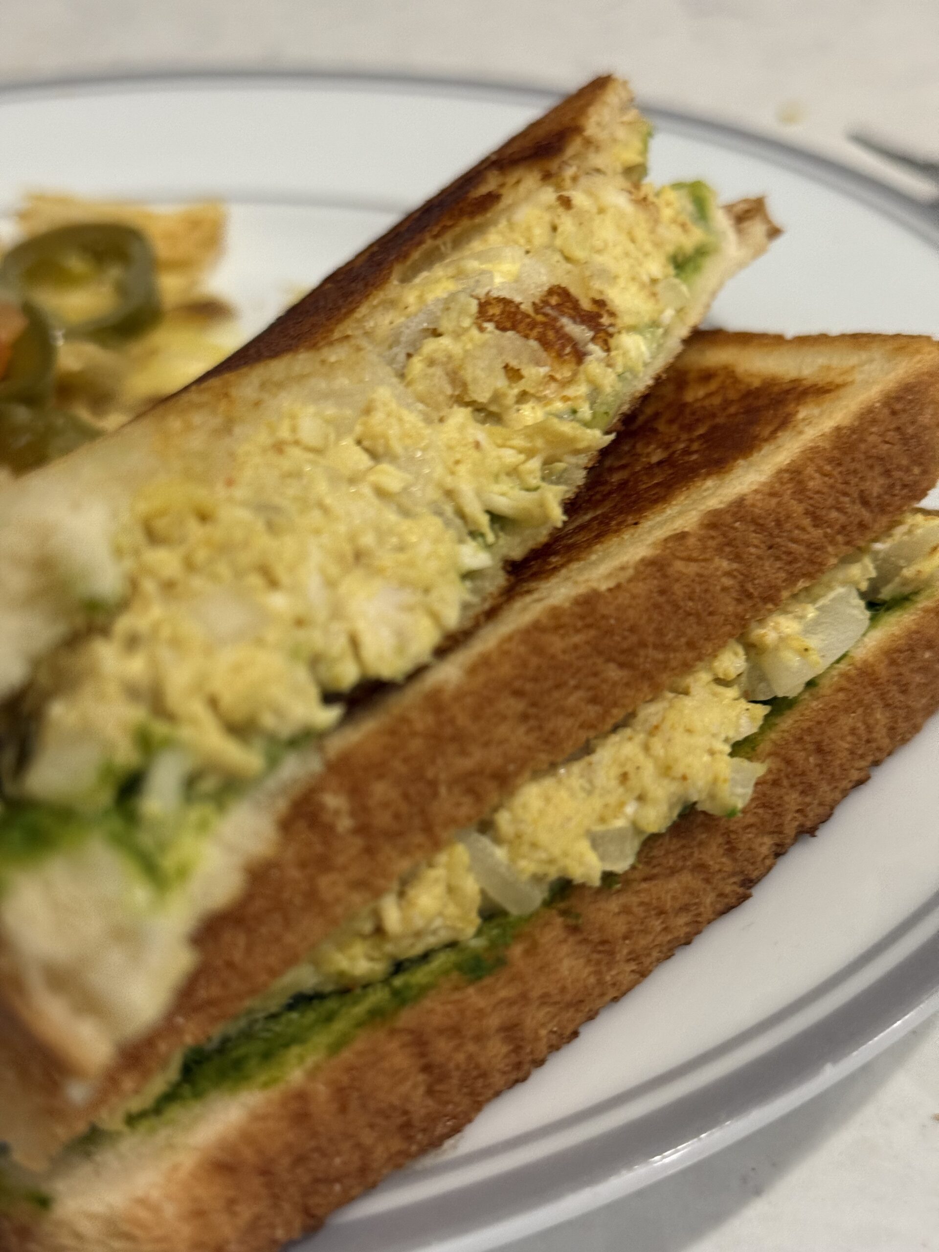 High Protein Quick & Easy Shredded Chicken Sandwich